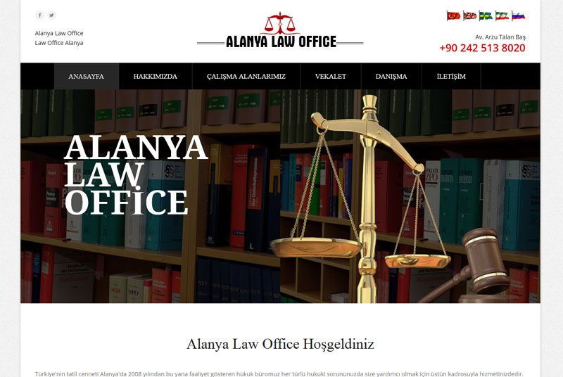 Alanya Web Tasarım - Alanya Law Office 